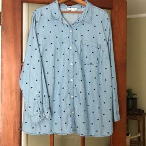Women’s Old Navy “Jean” Plus Size Shirt